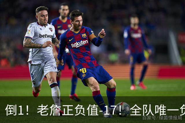 倒1！老詹正负值-17！全队唯一负数....