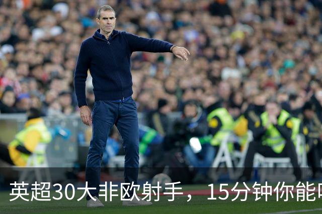英超30大非欧射手，15分钟你能叫出几个名字？